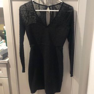 Hollister black dress